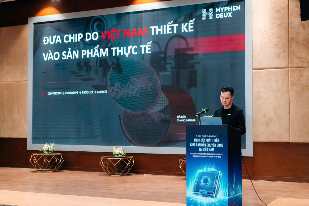 Đưa Chip do Việt Nam thiết kế vào sản phẩm thực tế